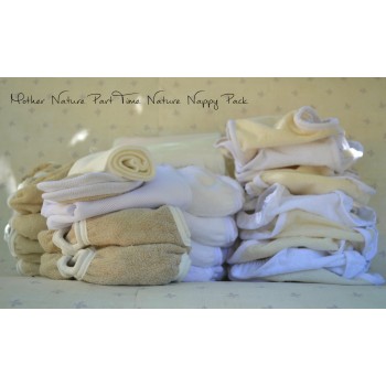 Part-Time Pack: The Rainbow Nature Cotton Nappy 