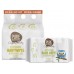 Biodegradable Baby Wipes (Pure Beginnings) with organic aloe 64's 